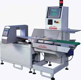 Stiavelli weighing technology, automatic checkweighers with integrated metal detectors