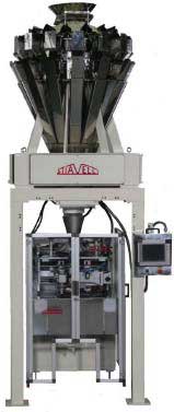 SVMA - SNACK High Speed VFFS Vertical Form Fill Seal machines with integrated Multihead Combination Weighers